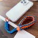 Handwoven adjustable mobile phone universal lanyard wrist strap Outdoor sports convenient safety