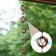 Creative Metal Rain Chain Rain Catcher For Gutter Roof Decoration Metal Birds On Cups Drainage Rain