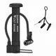 Portable Mini Bike Pump 80 PSI Bicycle Manual Pump Balloon Tire Pump Schrader Valve Floor Pump