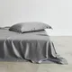 Sheets Summer 2024 Long Staple Cotton Gray Pure Single Piece Cotton Double Pillowcase Quilt