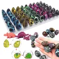 10pcs/set Magic Hatching Growing Dinosaur Add Water Grow Egg Animal Breeding Process Educational