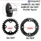 PROWHEEL MTB 64/104BCD Double Chainring 2*10/11 Speed Bicycle Chain Ring 26T 28T 36T 38T Mountain