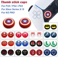 4pcs Silicone Joystick Thumb Grips Protector Rocker Cap for PS5 NS PRO for XBOX Series X Controller