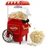 Popcorn Maker Hot Air Popcorn Machine Vintage Tabletop Electric Popcorn Popper Healthy and Quick