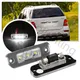 2 pezzi luce targa a led per Mercedes Benz W251 W164 X164 R ML GL 2005 2006 2007 2008-2012 classe