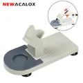 NEWACALOX Glue Gun Stand Hot Melt Glue Gun Holder with Non-Stick Glue Gun Pad for 113/5805 EU