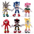 Supersonic Hedgehog Sonic Plush Cartoon Game Anime Children's Plush Doll Toys Christmas Birthday