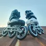 Scarpe a rotelle in linea 125MM ruote pattini pattini pattini a rotelle scarpe pattini da ghiaccio