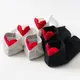 New Women Socks Casual love low Tube Ankle socks Heart shaped Print Cotton Fashion Comfortable