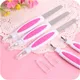 Professional Nail File Durable Subject Chafe Art Tool Stainless Steel Metal Nail File Nail File