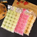 10pcs/pack Ice Cube Mold Disposable Self-Sealing Ice Cube Bags Transparent Faster Freezing