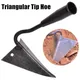 Farm Tools Hoes Household Vegetable Planting Triangle Furrow Hoe Small Tip Hoe Agricultural Land