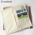 Traveler Notebook Oxford Cloth Pocket Storage pouch 4 Size Spiral Cowhide Diary Card Bag Receive