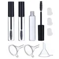 3PCS/Set 10ml Cosmetic Mascara Tube Empty Lip Gloss Eyelash Cream Vial Liquid Refillable Bottle With