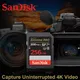 SanDisk SD Card Extreme PRO Memory Card 32G 64GB 128GB 256GB 512GB Memory Card High Speed C10