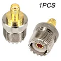 1PC Coaxial RF Walkie-Talkie Antenna Adapter JXRF Connector SMA Female To UHF Femal SO239 SL16