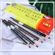 12pcs/lot Eyebrow Pencil Longlasting Waterproof Eyebrow Pencil Easy to Wear Cosmetic Tint Dye Makeup