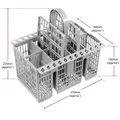 High Quality Multifunctional Dishwasher Basket Accessory for Bauknecht Indesit Hotpoint Ignis