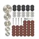 60 Pcs Diamond Saw Blade Set HSS Mini Circular Saw Blade For Dremel Rotary Tools Resin Cut-Off