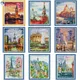 City Scenery Series Cross Stitch Kit Aida 14CT Counted 11CT 16CT Printed Canvas Fabric Embroidery