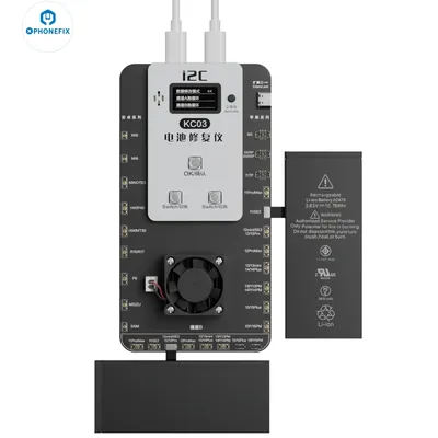 i2C KC03 Phone Battery Tester Battery Data Repair Expansion Board KC02S for IPhone Android Modify Battery Data Efficiency 100%