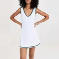 Sean Tsing® Tennis Golf Dresses with inner Shorts Woman Girls Sleeveless Elastic Sport Dress for