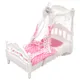 NK 1 Set Doll Bed Super Cute Bed For Small Kelly Dolls For Barbie Doll Accessories Best Girls Gift