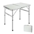Portable Folding Table Coffee Table 61cm /91cm Aluminium Alloy Camping Table Outdoor Picnic
