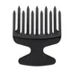 Plastic Wide Big Tooth Afro Hair Pick Comb Detangle Braid Hairbrush Oil for Head Fork Hairdressing