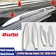 4Pcs/Set Roof Luggage Rack Cover For Nissan Patrol Y62 2010-2018 Roof Rail Rack Leg Protective Shell