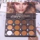 NEW 12 Color Matte Trimming Makeup Palette Face Basic Makeup Foundation White Brown Female Cosmetic