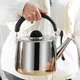 2L/3L/4L Thickened Whistle Kettle 304 Stainless Steel Rapid Heating Boiling Water Pot For Home Tea