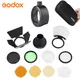 Godox AK-R1 Flash Accessory Set Mini Photography Replacement for Godox AD200 H200R And Godox V1