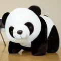 20cm Plush Panda Toys Lovely Pillow Panda with Bamboo Leaves Kawaii Stuffed Soft Toy for Kids Girls