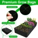 4/8 Grids Garden Raised Planting Bed Reusable Fabric Raised Garden Portable Rectangle Grow Bag Large