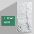 10 Pieces Gen Stone Pu Wall Panels Interior And Exterior Decoration Luxury Building Materials Villas