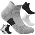 3 paia/lotto calze da uomo calze a compressione calze traspiranti da basket sportive da ciclismo