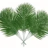 Foglie di palma verdi artificiali per matrimonio foglie di palma tropicali finte frontali di palma