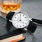 Orologi da uomo Orologio da polso da lavoro Cinturino in pelle di lusso Orologi analogici Orologi da polso al quarzo Orologio da uomo Orologio semplice casual da donna