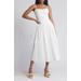 Sweetheart Neck Midi Sundress