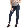 Side Panel Stovepipe Maternity Jeans