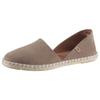 Espadrille VERBENAS "CARMEN SERRAJE", Damen, Gr. 35, braun (hellbraun), Veloursleder, klassisch, Schuhe, Schlupfschuh, Sommerschuh, Loafer mit typischem Jute-Rahmen