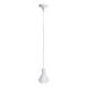 Lampe à suspension blanche lumière concentrique L14cm