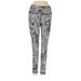 Betsey Johnson Active Pants - Super Low Rise: Silver Activewear - Women's Size X-Small