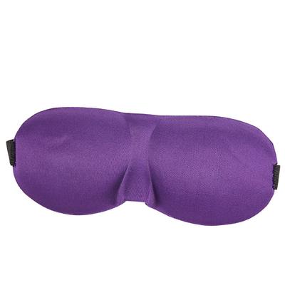 Travel Eye Mask / Sleep Mask Travel Rest Breathability for Travel Rest Breathability Fabric-Black Purple Red Blue Blushing Pink