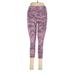 Lululemon Athletica Active Pants - High Rise Skinny Leg Cropped: Purple Activewear - Women's Size 8