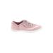 BOBS By Skechers Sneakers: Pink Print Shoes - Women's Size 7 1/2 - Almond Toe