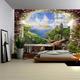 Bogen Landschaft hängende Wandteppich Kunst große Wandteppich Wanddekor Foto Hintergrund Decke Vorhang Zuhause Schlafzimmer Wohnzimmer Dekoration