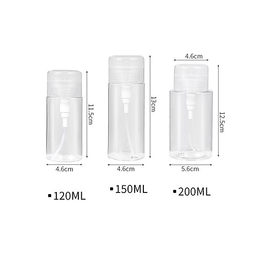 3er-Pack Reise-Split-Flasche, Handcreme, Shampoo, Duschgel, Reisepackung, Hautpflege, Kosmetik, Gesichtsreiniger, leere Quetschflasche