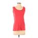 Lands' End Tank Top Red Strapless Tops - Women's Size X-Small
